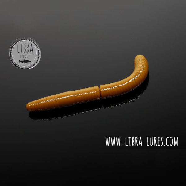 Libra Lures - FATTY D'WORM - 036 COFFE MILK
