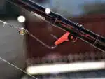 Cheburashka Tungsten mit Haken an Hook Keeper eingehaengt