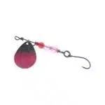 Spinnerbait mit rotem Blatt und rosa Perlen