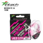 Intech Schnur PE Micro N Braid X4 pink
