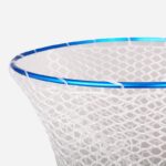 Buegel mit Netz blauer Kescherkopf
