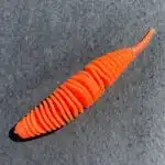Gerippter Forellen Gummikoeder RIP No 5 in salmon