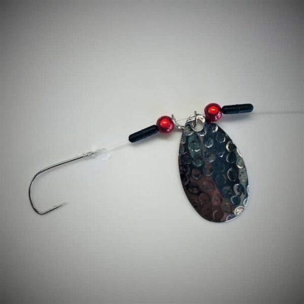 Trout Aea Sports Schleppsystem mit silbernem Spinnerblatt