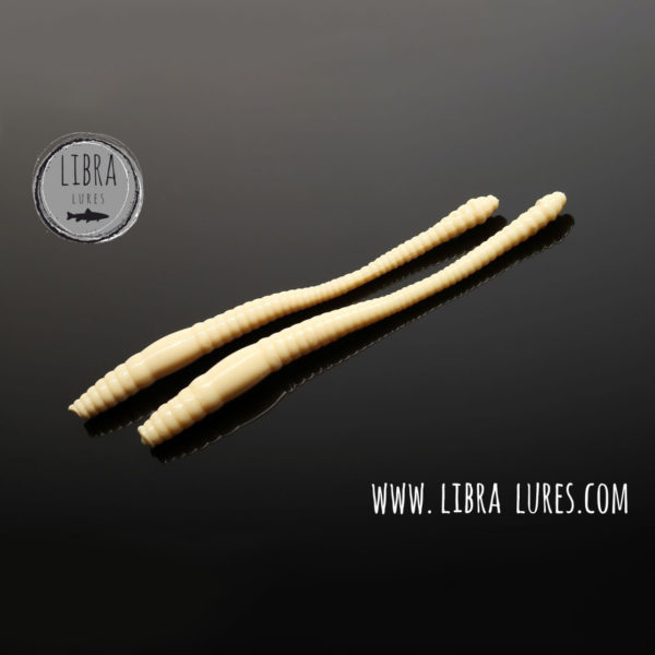 Libra Lures - DYING WORM - 005 CHEESE