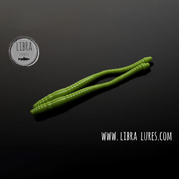 Libra Lures - DYING WORM - 031 OLIVE