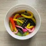 Verschiedene Libra Lures in Gummikoederdose