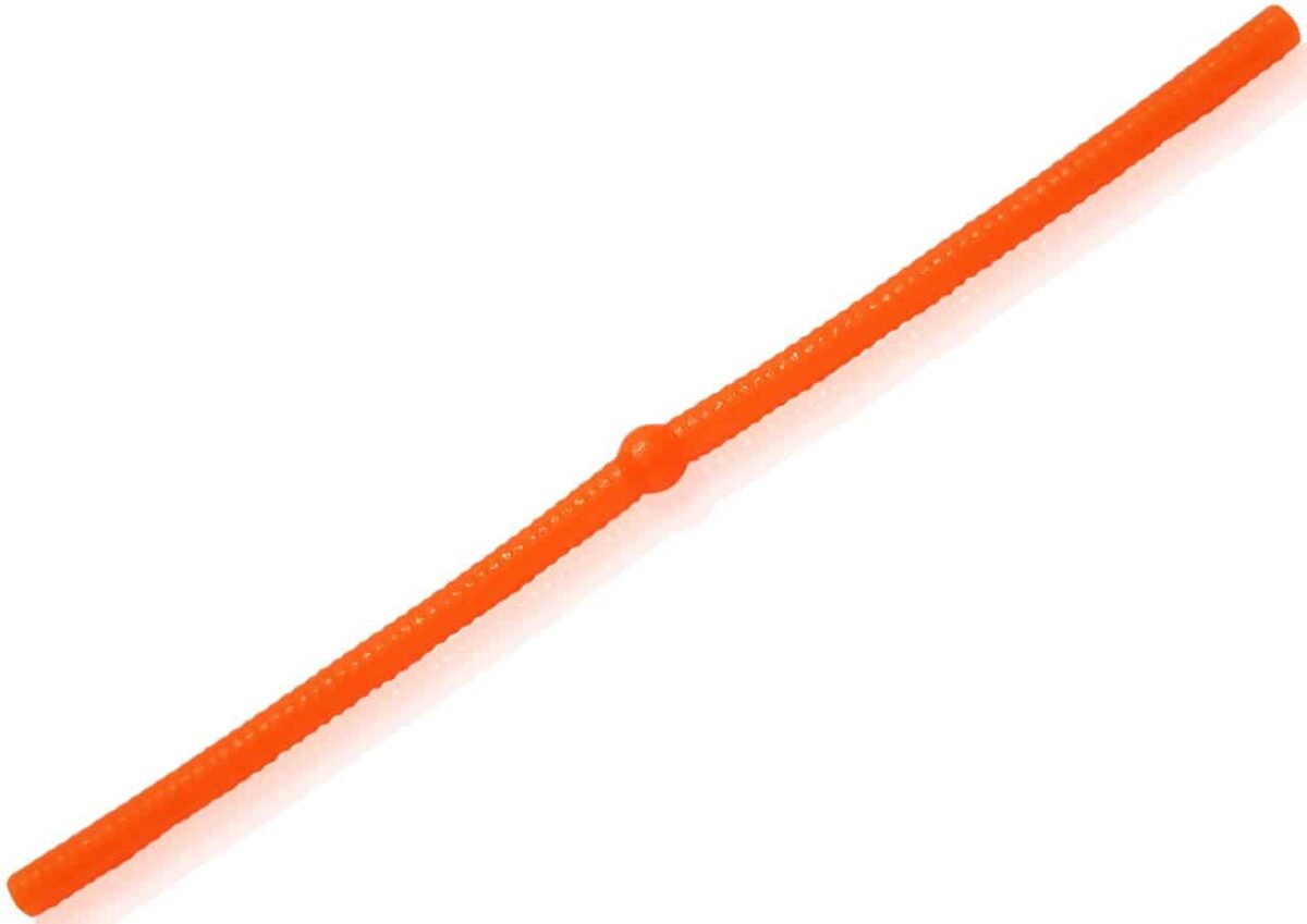Forellen Gummikoeder RIP No 8 in orange einzeln