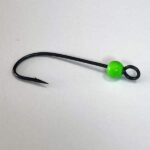 Vanfook Spear Hooks mit gruener Tungstenperlen