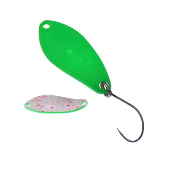 Trout Area Sports Spoon Njoerd Modell 14 Vorderseite und Rueckseite