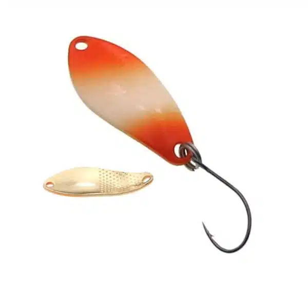 Trout Area Sports Spoon Njoerd Modell 16 Vorderseite und Rueckseite