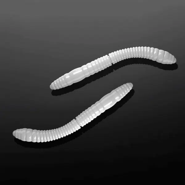 Libra Lures Fatty DWorm Tournament in Farbe 001 WHITE