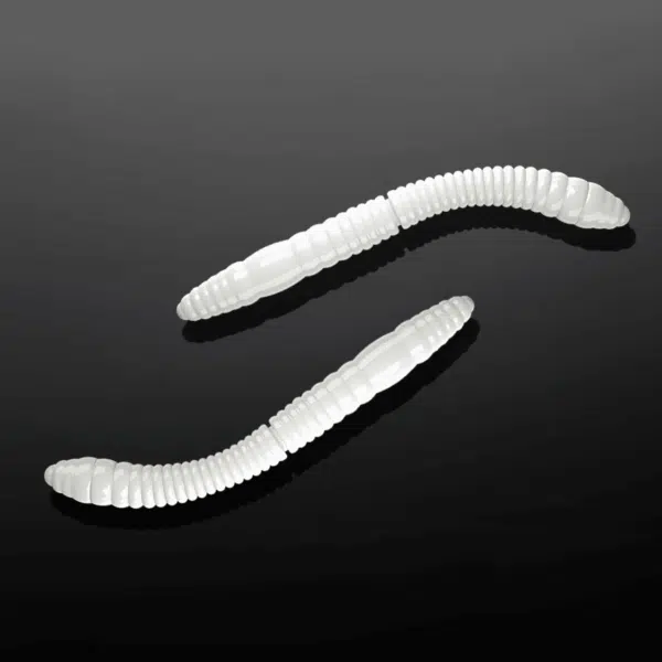 Libra Lures Fatty DWorm Tournament in Farbe 004 SILVER PEARL
