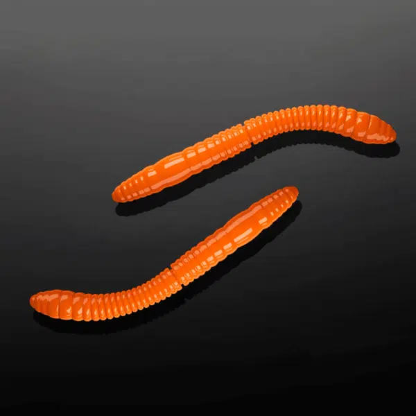 Libra Lures Fatty DWorm Tournament in Farbe 011 HOT ORANGE