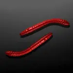 Libra Lures Fatty DWorm Tournament in Farbe 021 RED