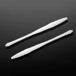 Libra Lures Dying Worm in Farbe 001 WHITE
