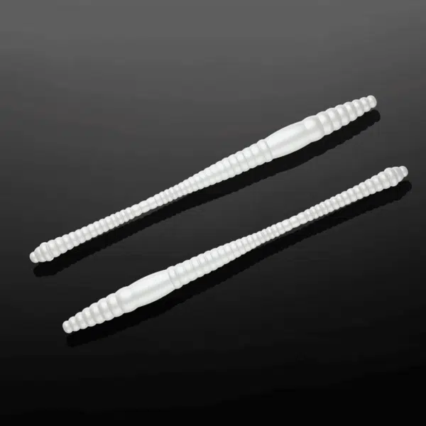 Libra Lures Dying Worm in Farbe 004 SILVER PEARL