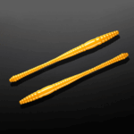 Libra Lures Dying Worm in Farbe 008 DARK YELLOW