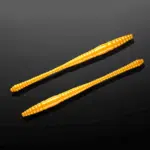 Libra Lures Dying Worm in Farbe 008 DARK YELLOW