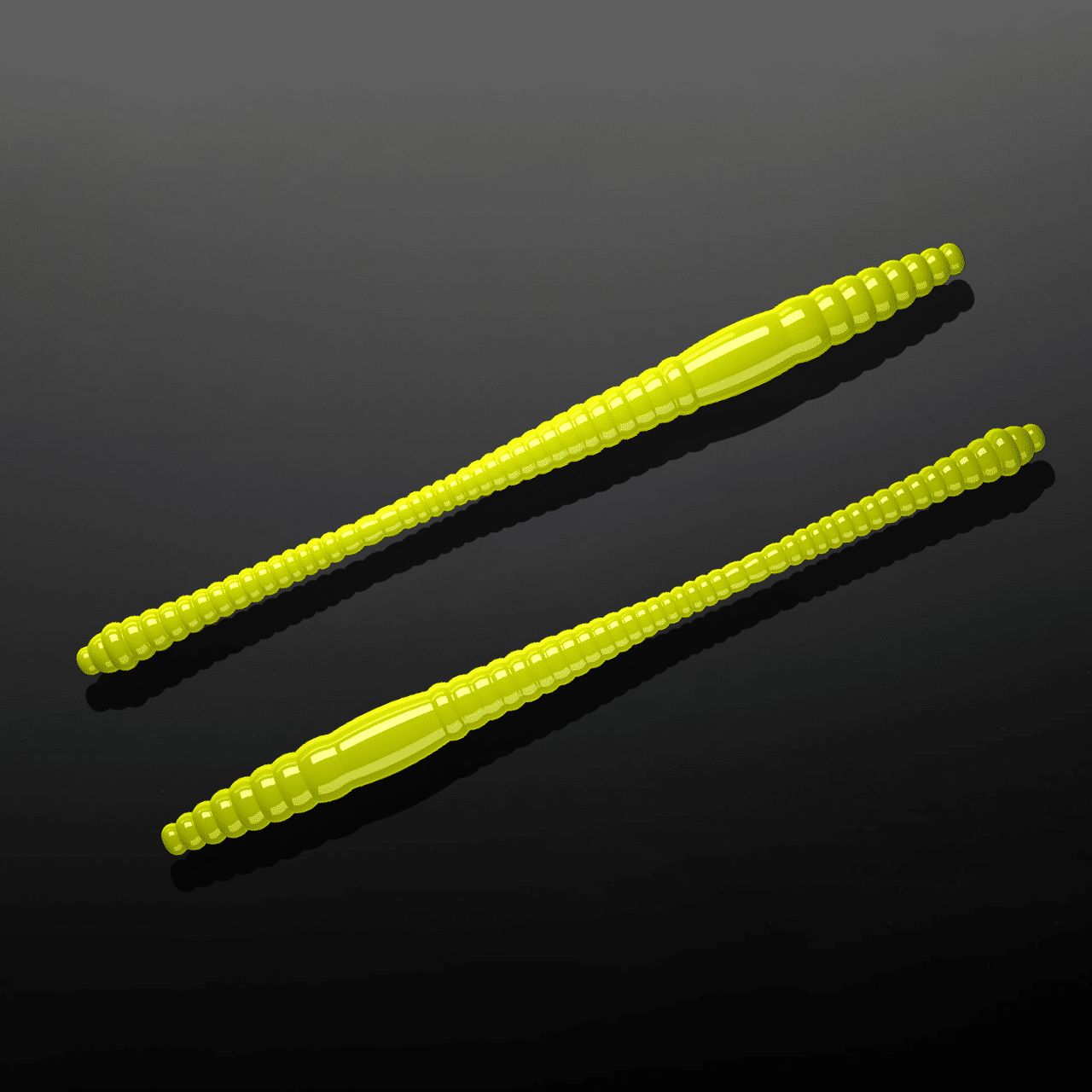 Dying-Worm-027-APPLE-GREEN Libra Lures Dying Worm in Farbe 027 APPLE GREEN