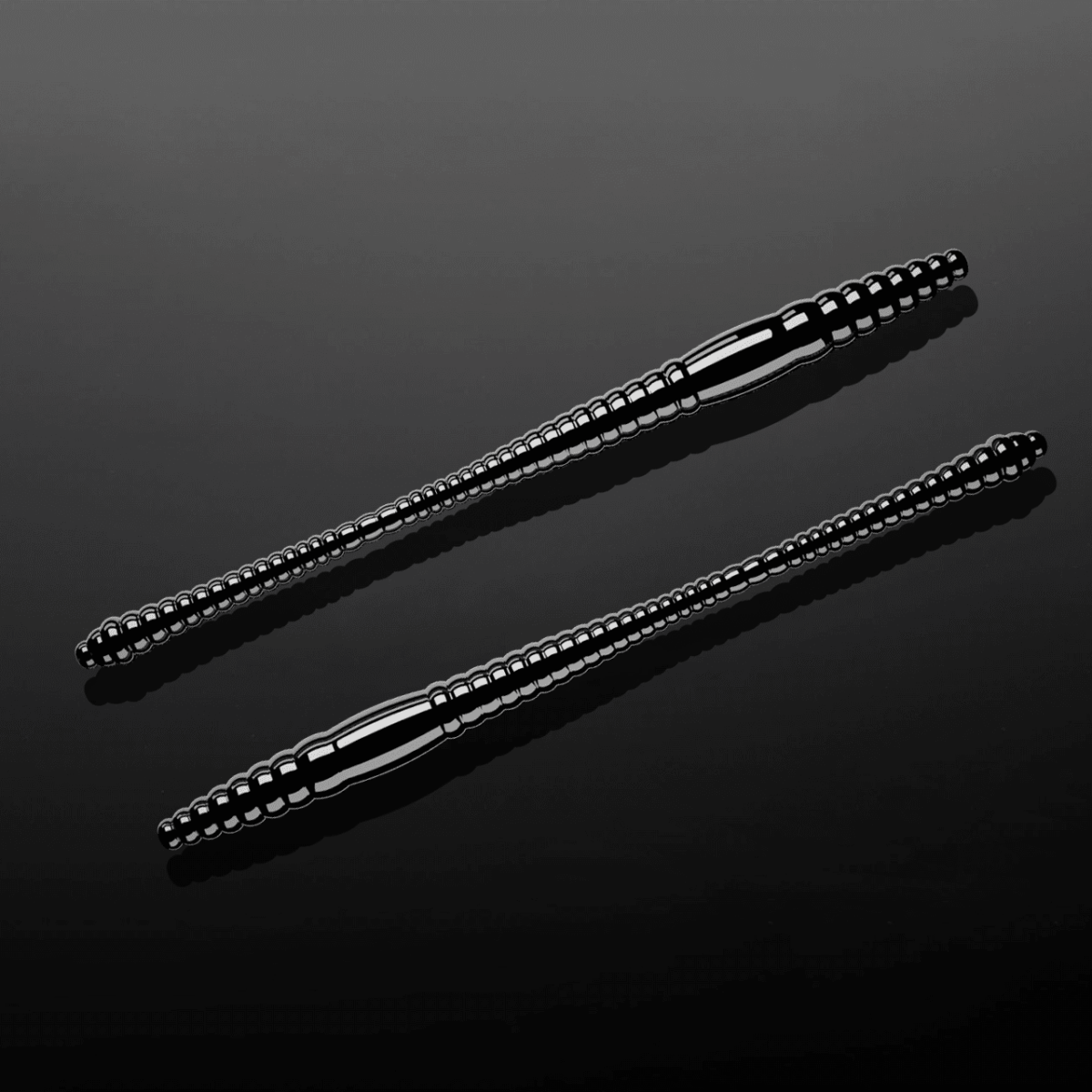 Libra Lures Dying Worm in Farbe 040 BLACK