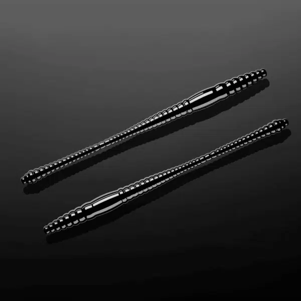Libra Lures Dying Worm in Farbe 040 BLACK