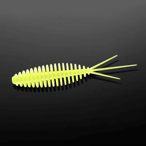 Libra Lures Turbo Worm in Farbe 006 HOT YELLOW