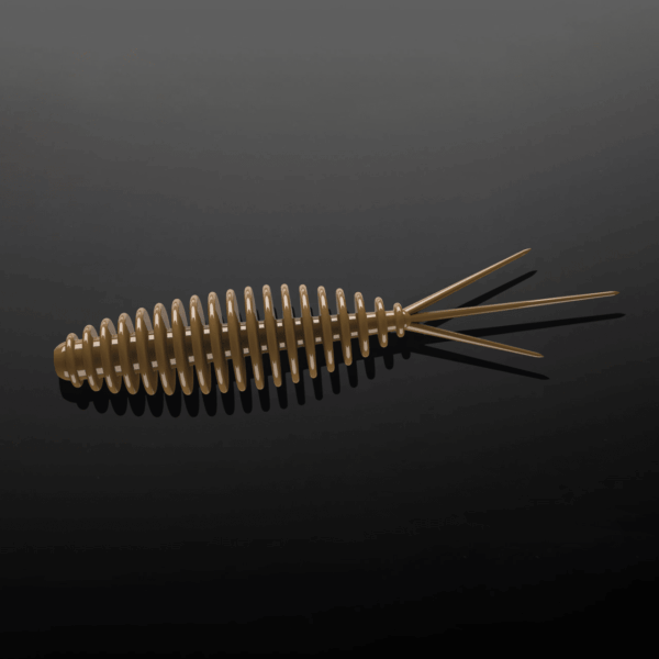 Libra Lures Turbo Worm in Farbe 038 BROWN