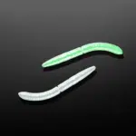 Libra Lures Fatty DWorm in Farbe 000 GLOV UV GREEN
