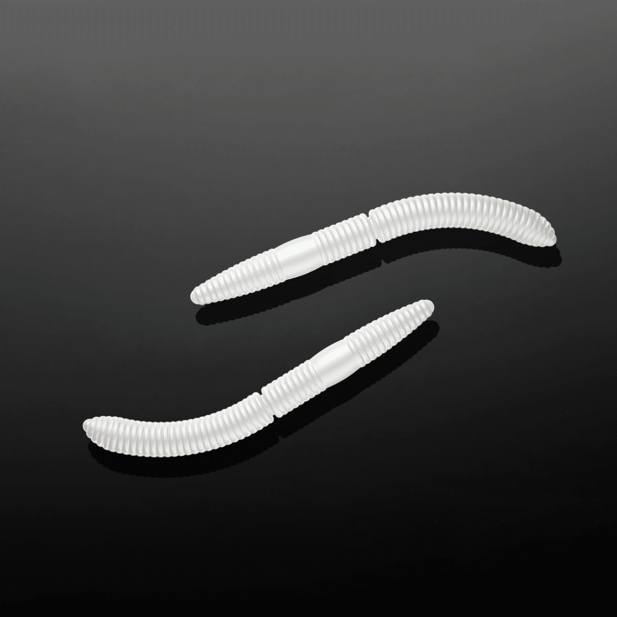 Libra Lures Fatty DWorm in Farbe 004 SILVER PEARL
