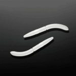 Libra Lures Fatty DWorm in Farbe 004 SILVER PEARL