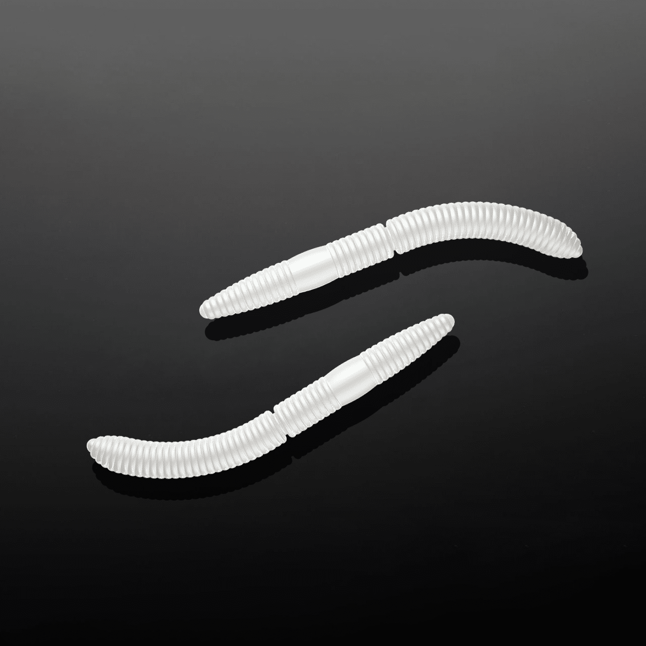 Fatty-DWorm-004-SILVER-PEARL Libra Lures Fatty DWorm in Farbe 004 SILVER PEARL