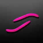 Libra Lures Fatty DWorm in Farbe 019 HOT PINK
