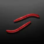 Libra Lures Fatty DWorm in Farbe 021 RED