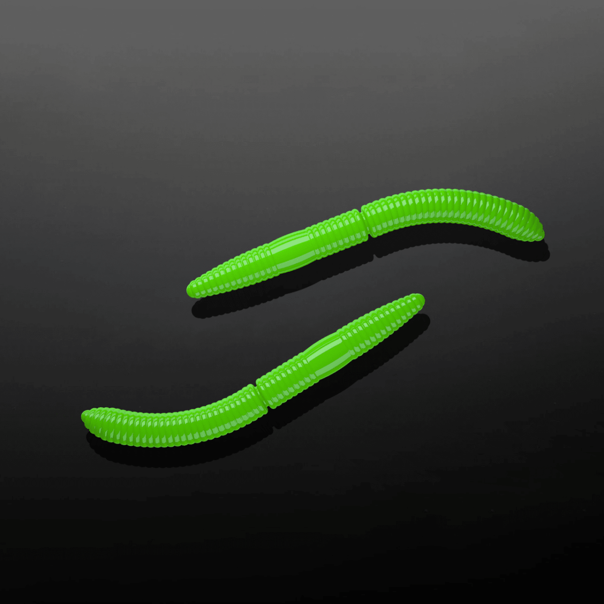 Libra Lures Fatty DWorm in Farbe 026 HOT GREEN