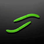Libra Lures Fatty DWorm in Farbe 026 HOT GREEN