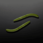 Libra Lures Fatty DWorm in Farbe 031 OLIVE