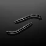Libra Lures Fatty DWorm in Farbe 040 BLACK