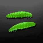 Libra Lures Larva in Farbe 026 HOT GREEN
