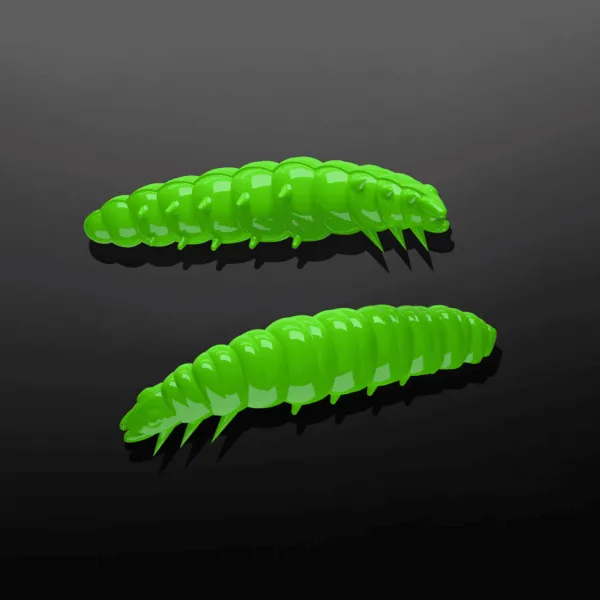 Libra Lures Larva in Farbe 026 HOT GREEN