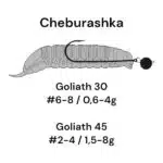 Montage eines Libra Lures Golitah mit Cheburashska