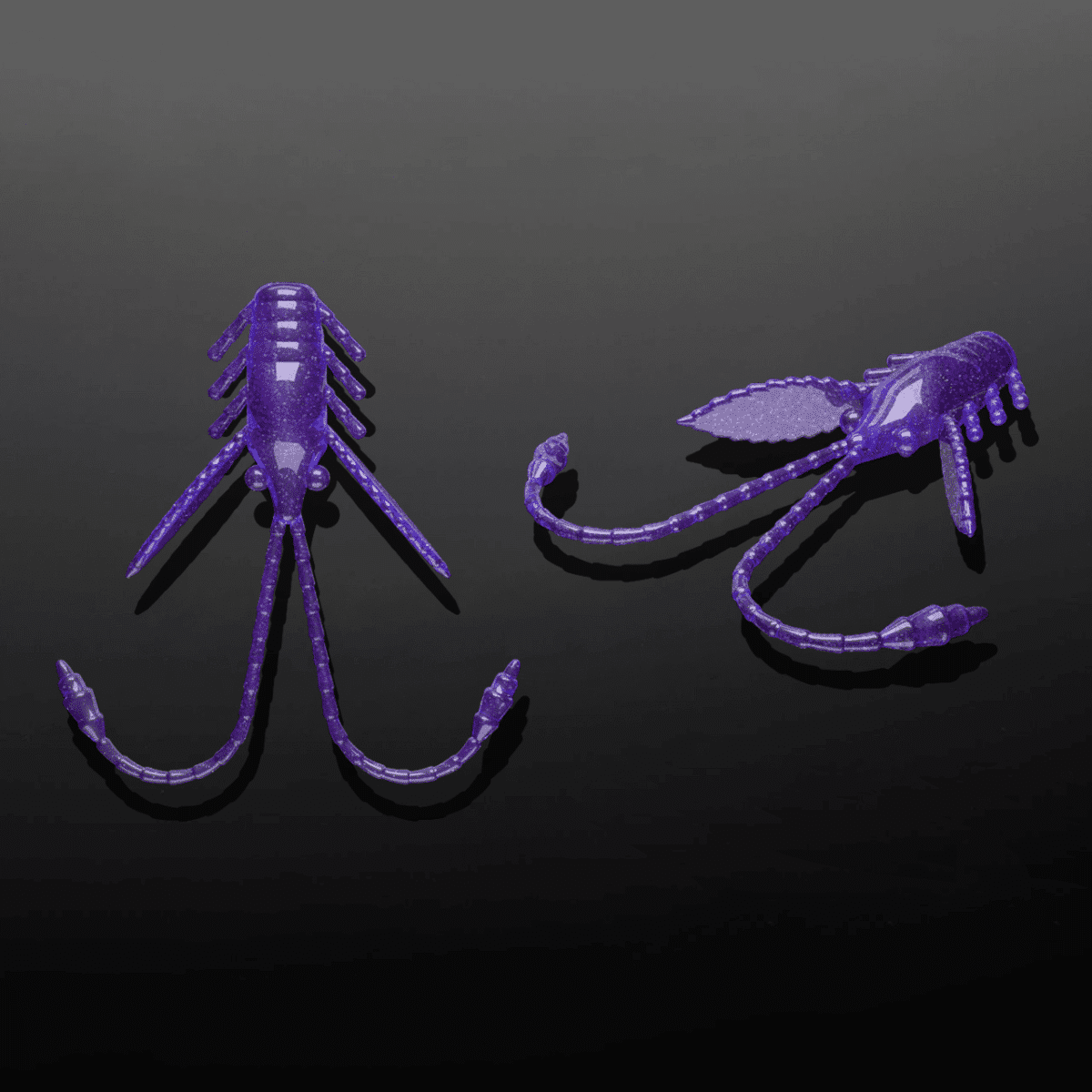 Libra Lures Pro Nymph in Farbe 020 PURPLE WITH GLITTER