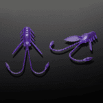 Libra Lures Pro Nymph in Farbe 020 PURPLE WITH GLITTER