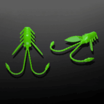 Libra Lures Pro Nymph in Farbe 026 HOT GREEN