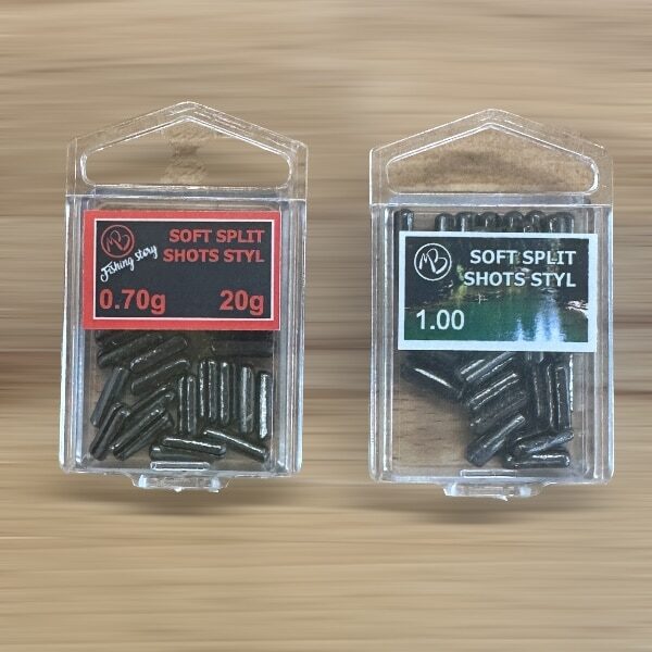 2 Packungen Soft Split Shots Styl Bleie