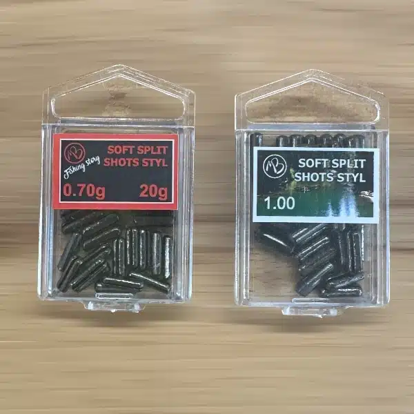 2 Packungen Soft Split Shots Styl Bleie
