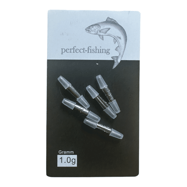 Perfect Fishing Tungsten Sinker auf Visitenkarte