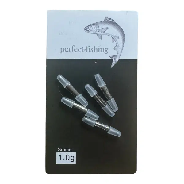 Perfect Fishing Tungsten Sinker auf Visitenkarte