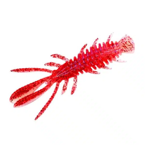 Forellen Gummiköder Lifter Lures Lobster in Farbe red