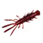 Forellen Gummiköder Lifter Lures Lobster in Farbe dark red