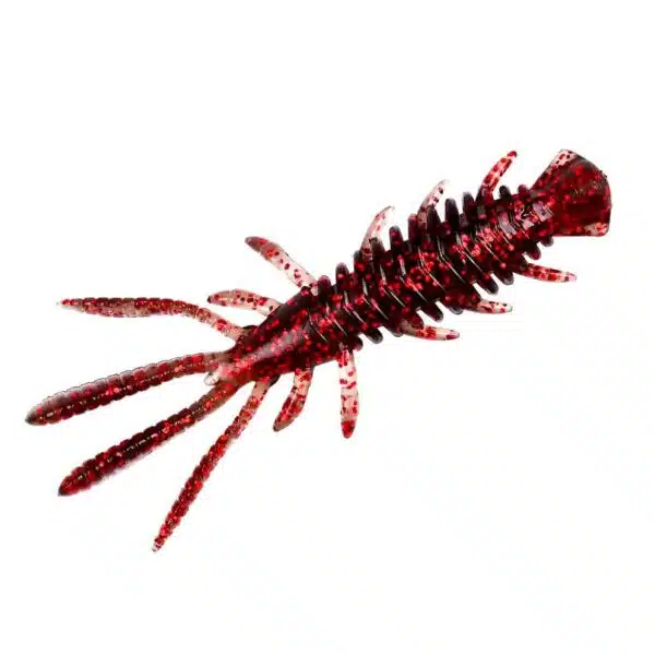 Forellen Gummiköder Lifter Lures Lobster in Farbe dark red